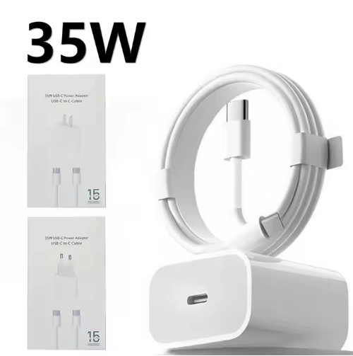 Cargador 35W USB-C con cable USB-C incluido