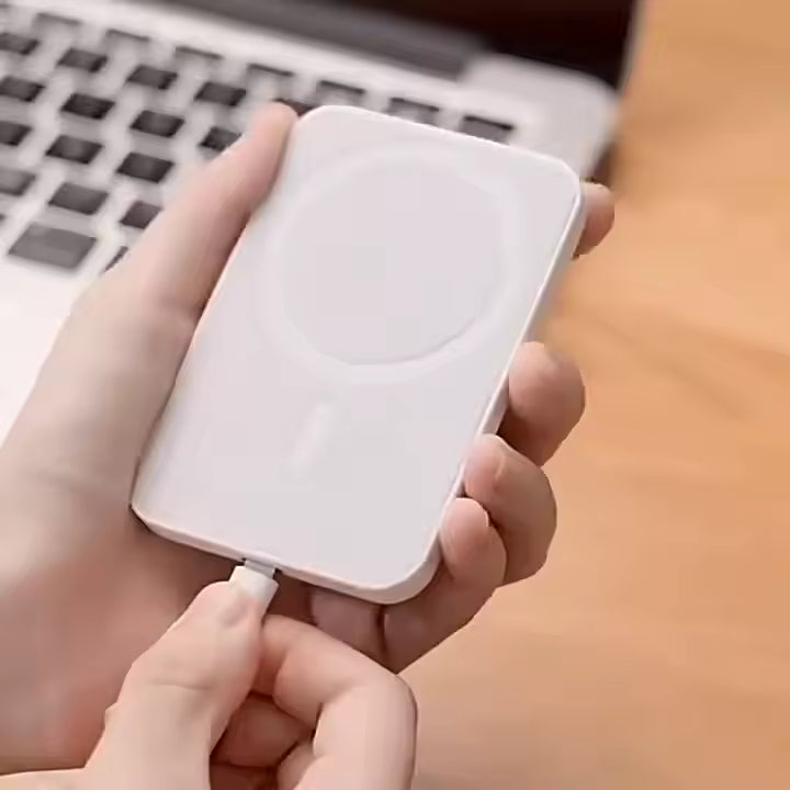 Cargador Batería Externa iPhone Magsafe Carga Inalámbrica